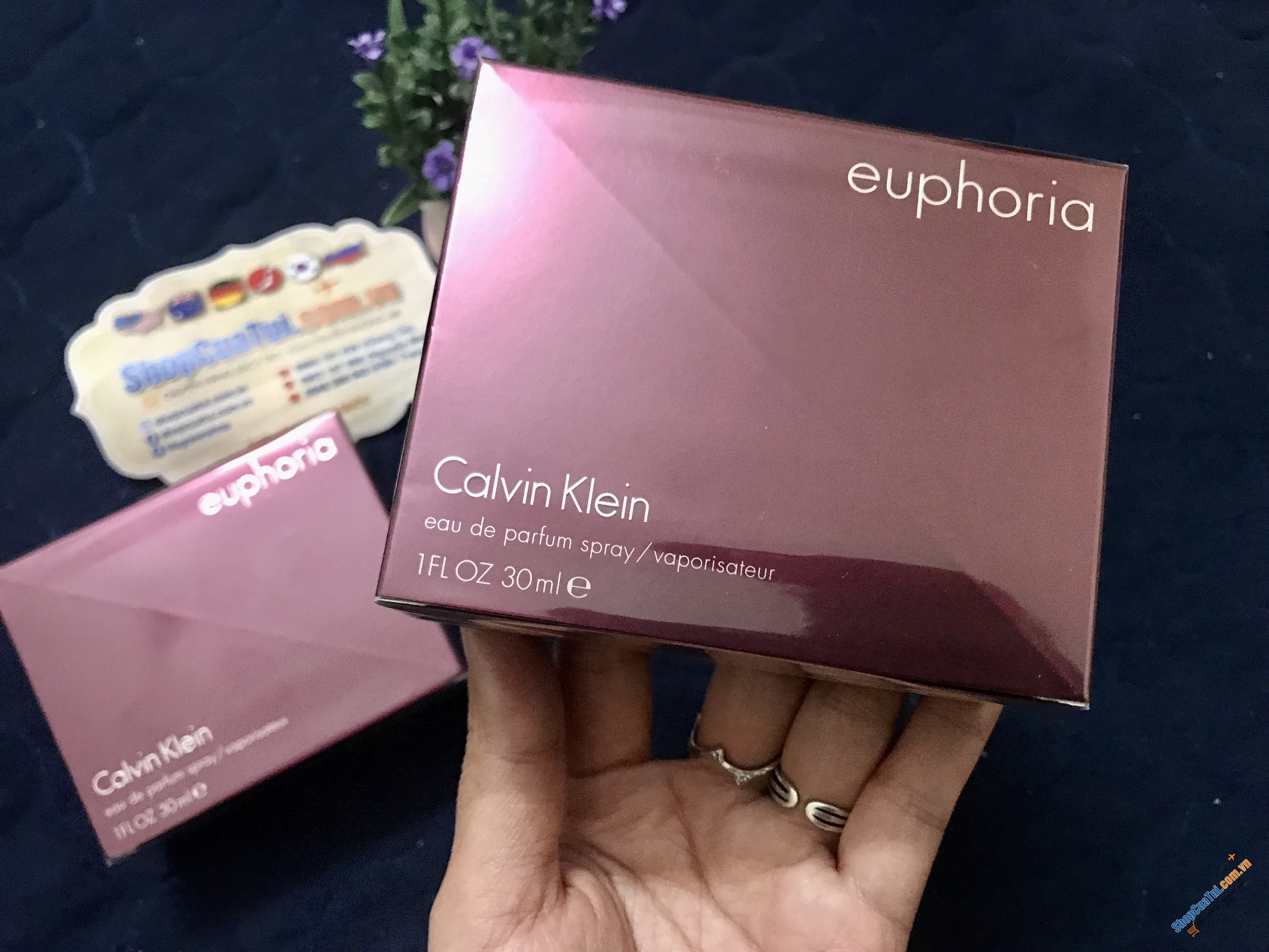 Nước hoa nữ Calvin Klein Euphoria For Women Eau De Parfum 30ml - Made in France (Pháp)