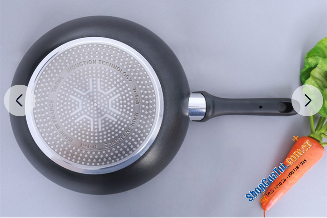 CHẢO Tefal MADE IN FRANCE SÂU LÒNG EXPERTISE 28 CM - ĐÁY TITAN BỀN GẤP 3 LẦN SO VỚI LOẠI THƯỜNG.
