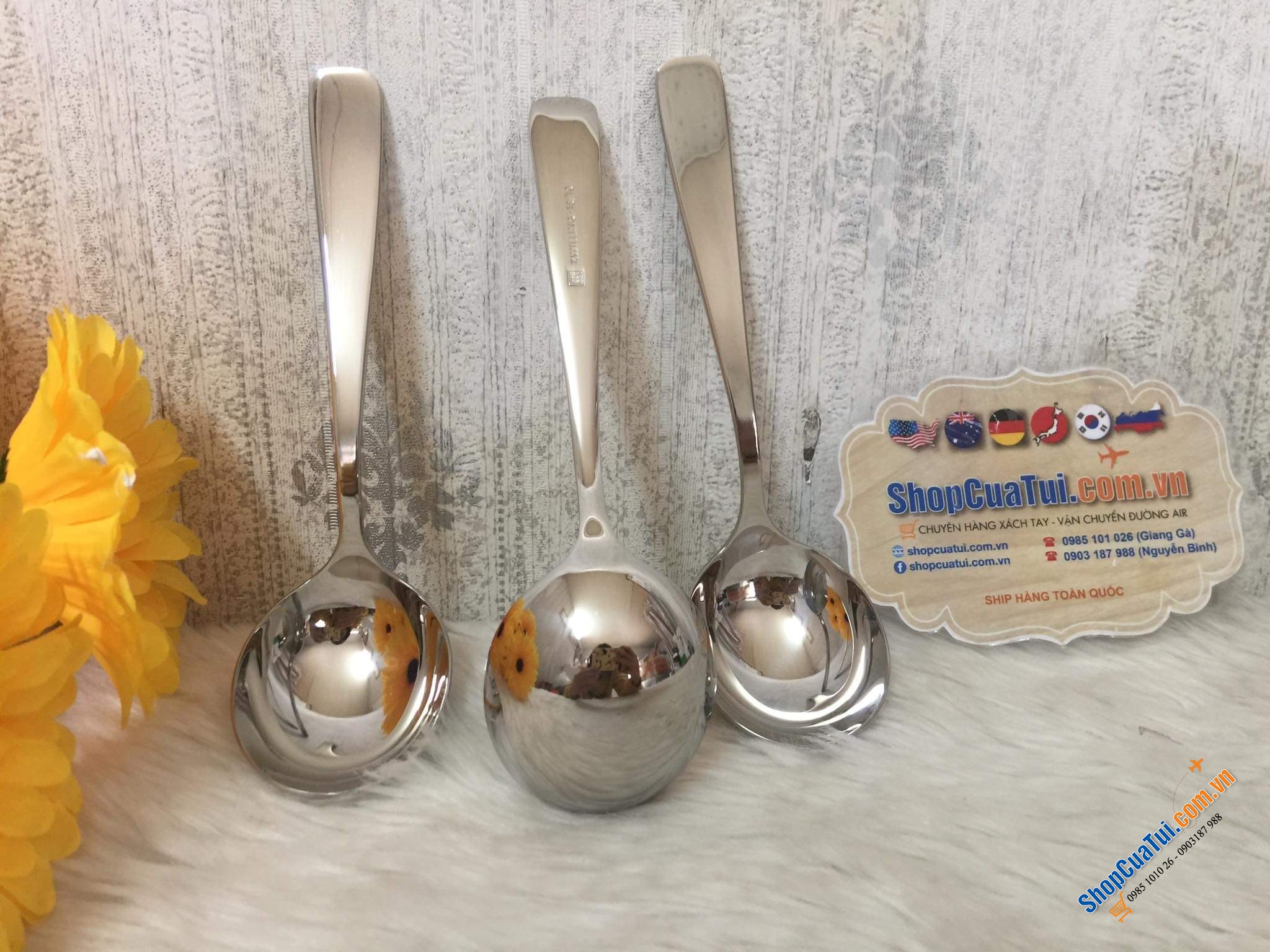 THÌA MÚC SỐT - NƯỚC CHẤM ZWILLING DÒNG SÂU LÒNG.