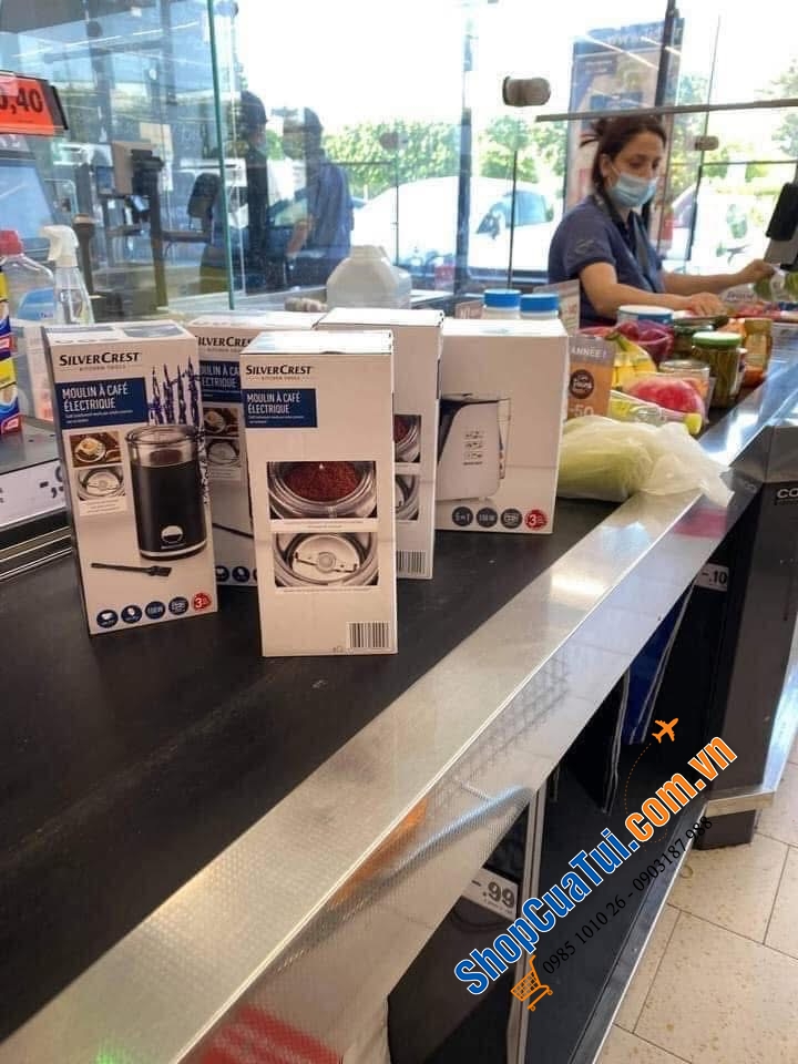 MÁY XAY HỘT CÀ PHÊ SILVERCREST.