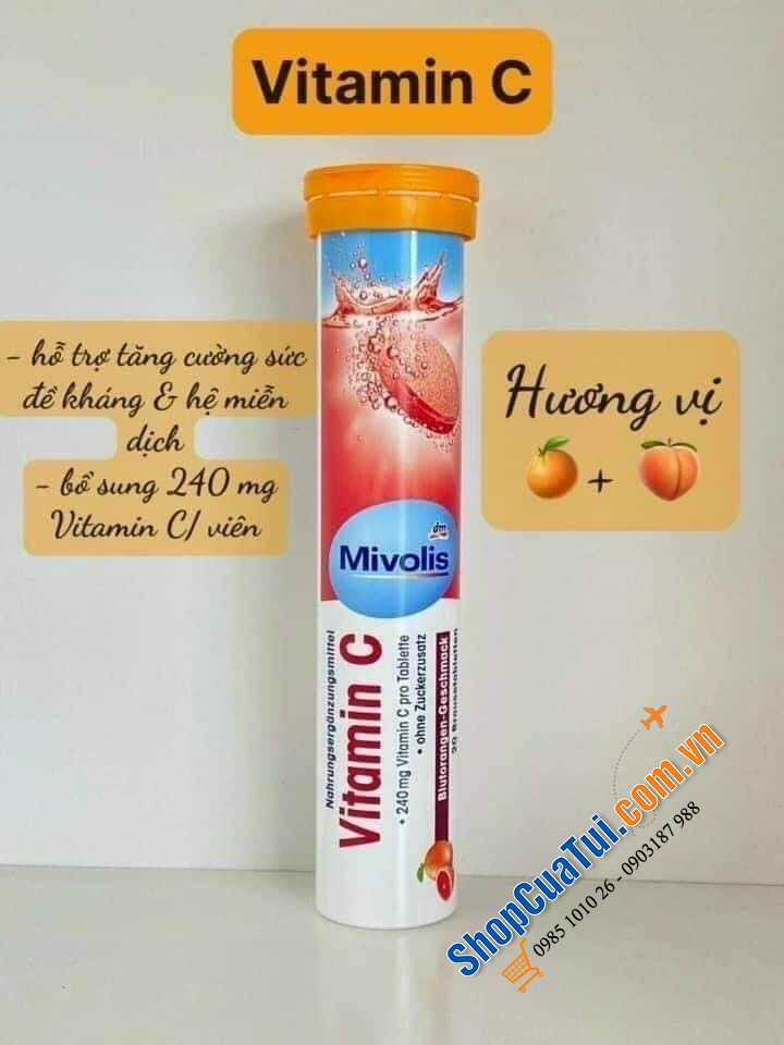 Viên Sủi Das Gesunde Plus Đức - Bổ sung vitamin và các khoáng chất thiết yếu hàng ngày với viên sủi thơm ngon, dễ uống