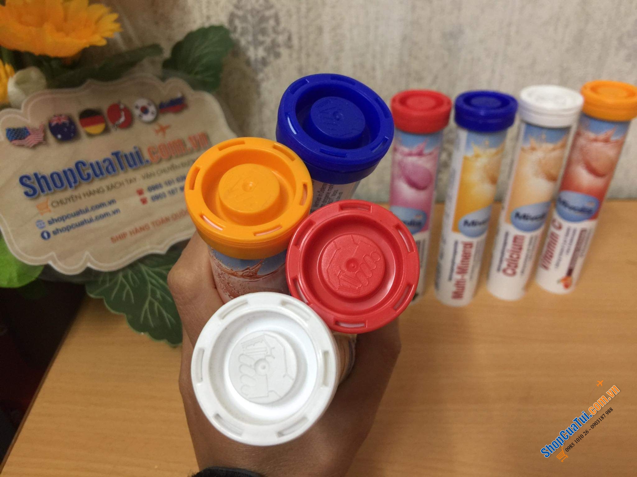 Viên Sủi Das Gesunde Plus Đức - Bổ sung vitamin và các khoáng chất thiết yếu hàng ngày với viên sủi thơm ngon, dễ uống
