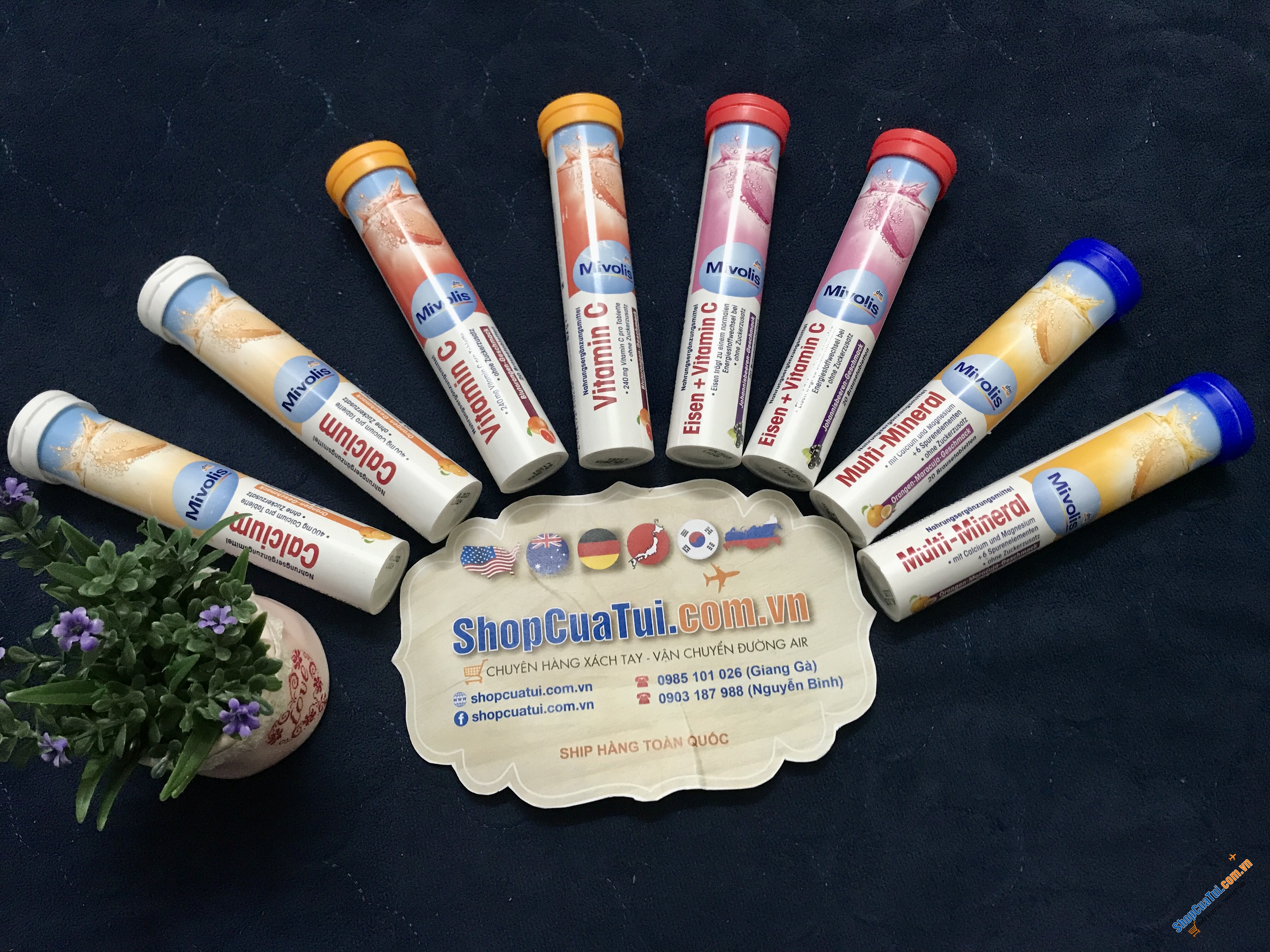 Viên Sủi Das Gesunde Plus Đức - Bổ sung vitamin và các khoáng chất thiết yếu hàng ngày với viên sủi thơm ngon, dễ uống