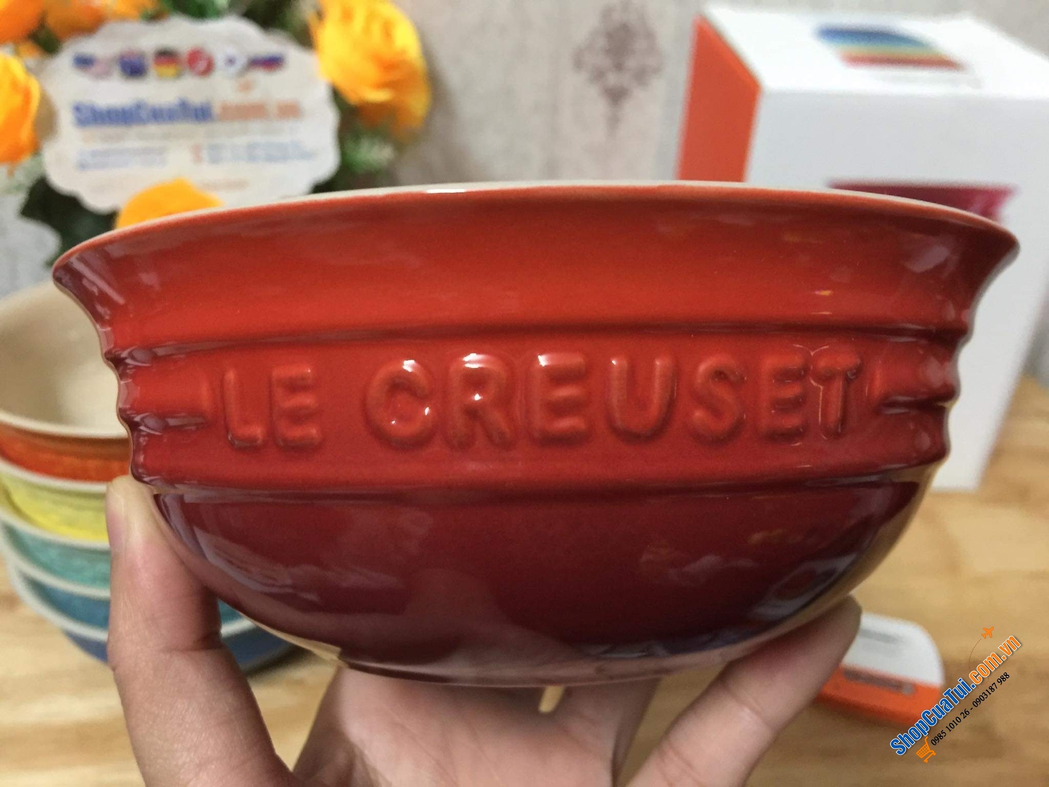 SET 6 BÁT LE CREUSET PHI 16 CM - cầu vồng