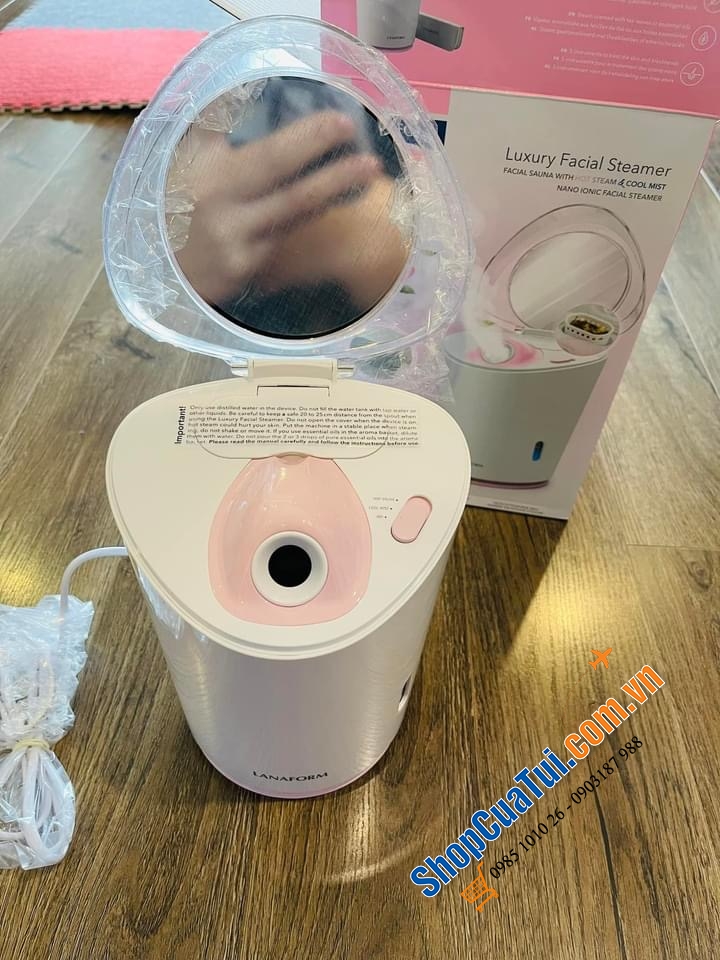 MÁY XÔNG MẶT LANAFORM LUXURY - hãng nổi tiếng của Bỉ