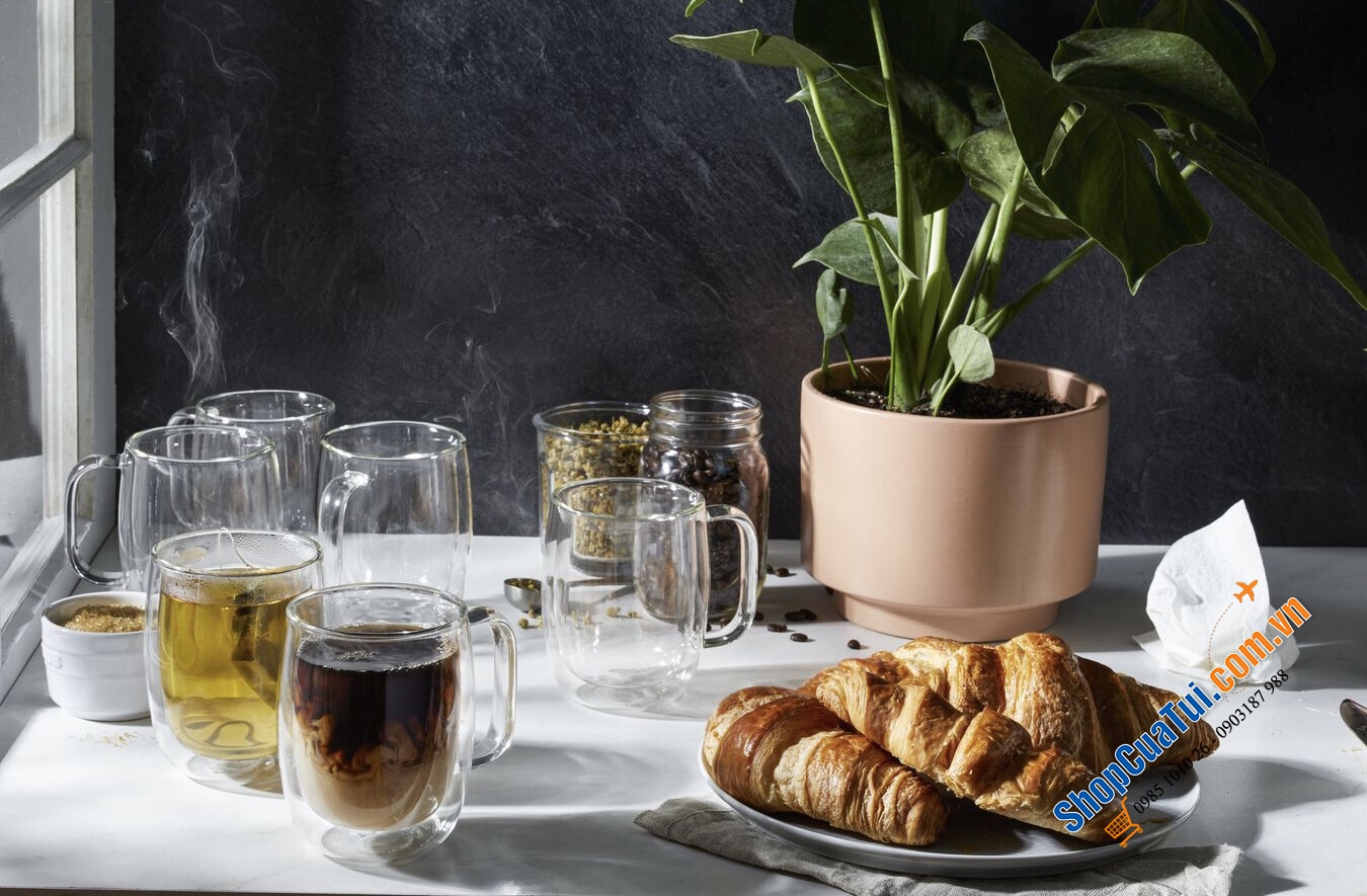 Cốc 2 thành zwilling CÓ QUAI to 355 ml.