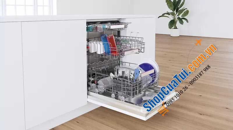 Máy Rửa Bát Bosch SBV6ZBX01D Serie 6 Model 2022 Âm Toàn Phần
