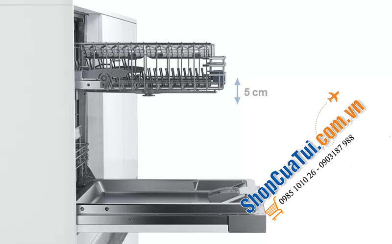 Máy Rửa Bát Bosch SBV6ZBX01D Serie 6 Model 2022 Âm Toàn Phần