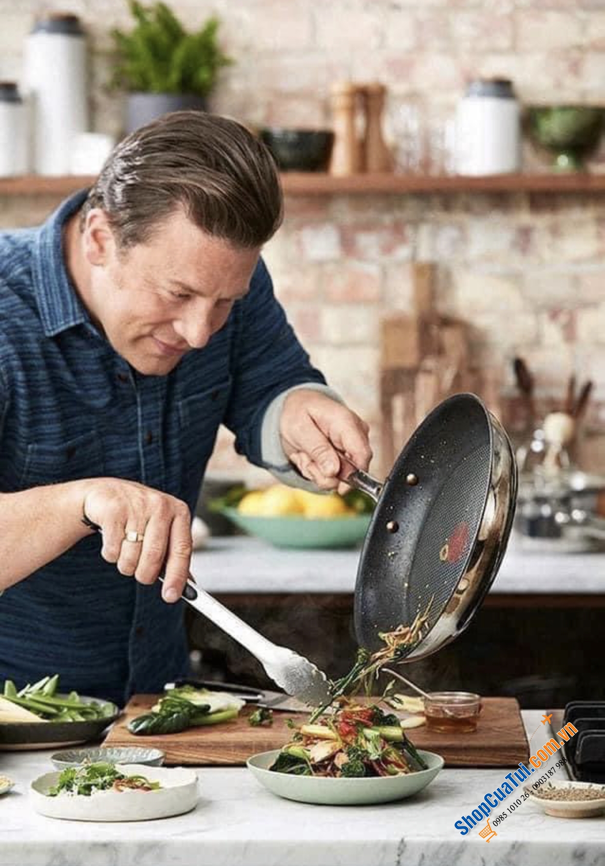 Chảo Tefal Jamie Oliver 24cm.