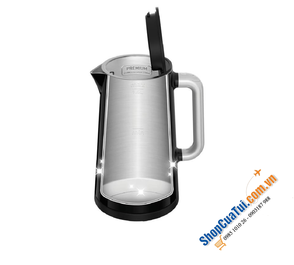 ẤM SIÊU TỐC TEFAL MÀN HÌNH KỸ THUẬT SỐ.