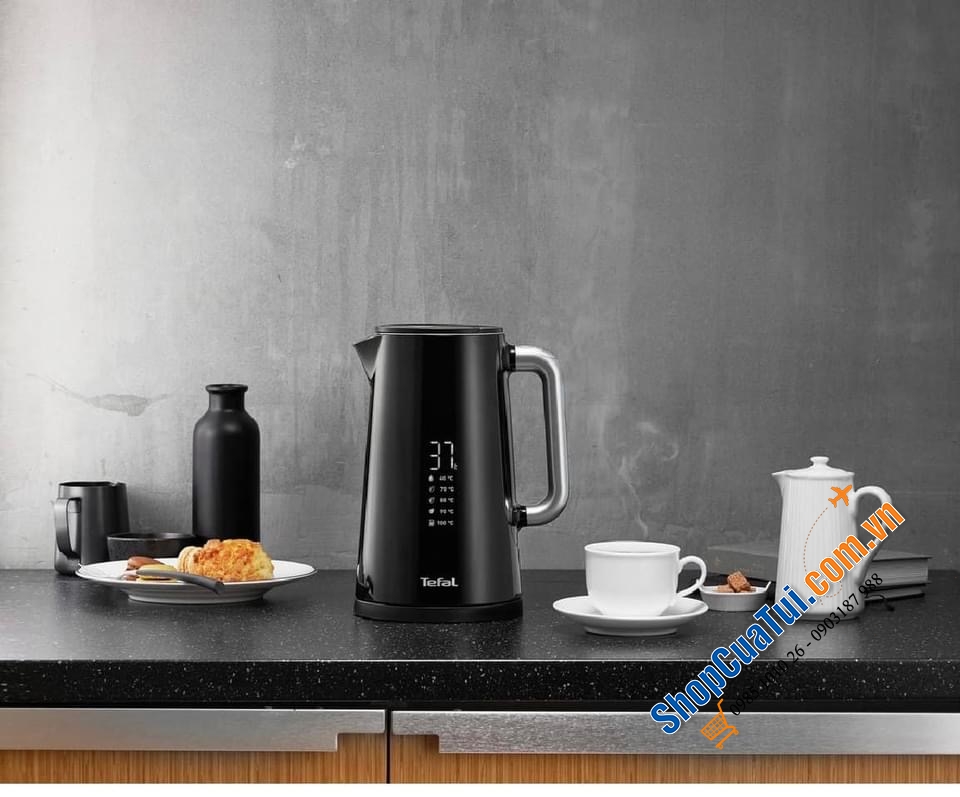 ẤM SIÊU TỐC TEFAL MÀN HÌNH KỸ THUẬT SỐ.