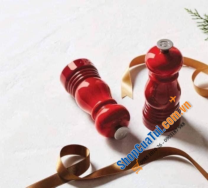 XAY TIÊU TAY LE CREUSET 21 cm MÀU ĐỎ.