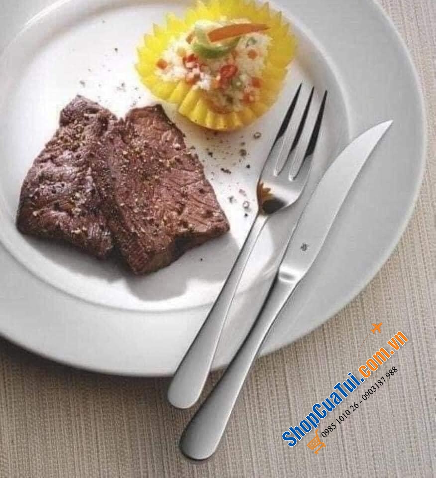 BỘ DAO DĨA WMF STEAK SET 12 món kèm hộp gỗ siêu đẹp.