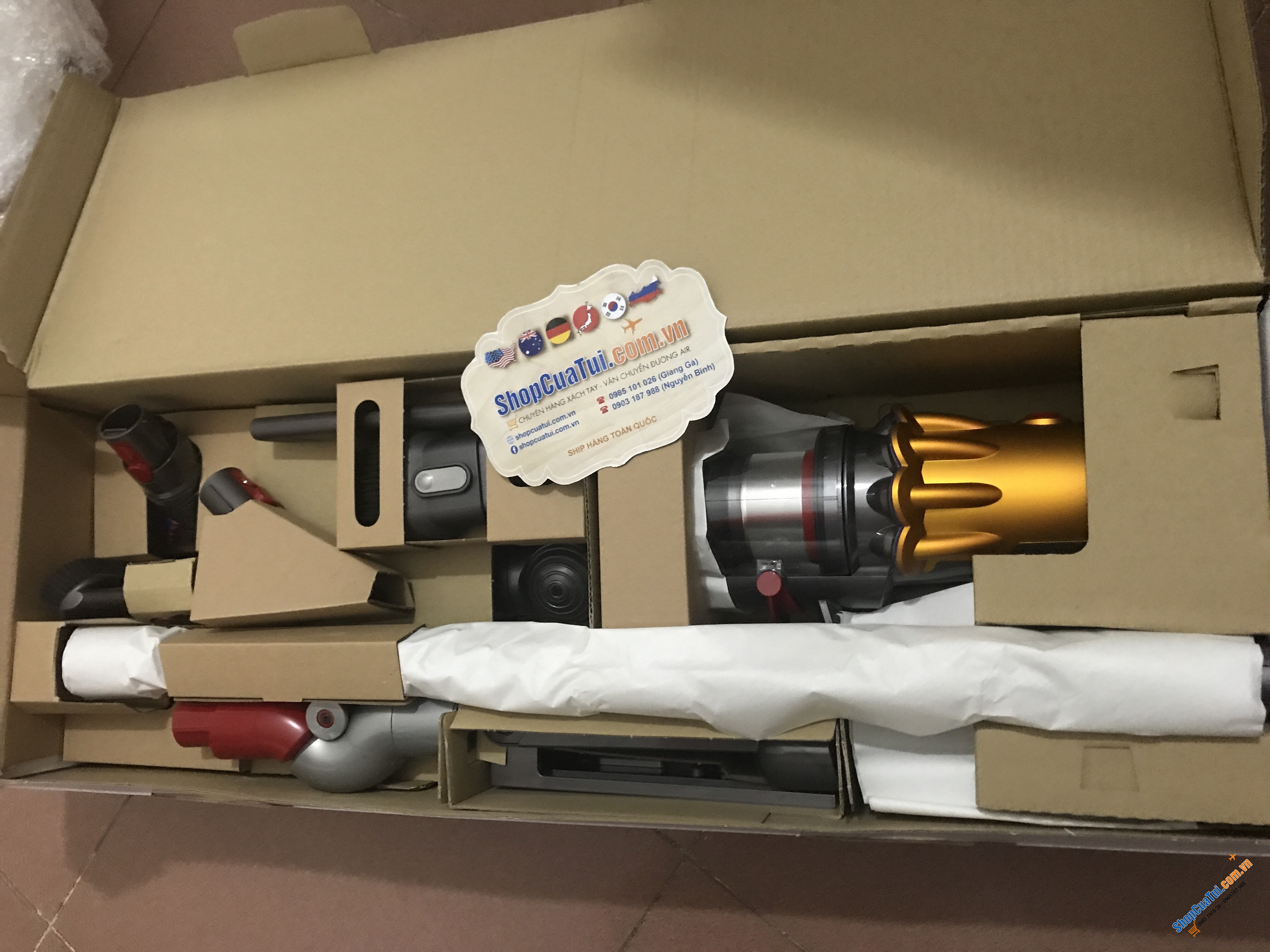 HÚT BỤI DYSON V12 detect slim