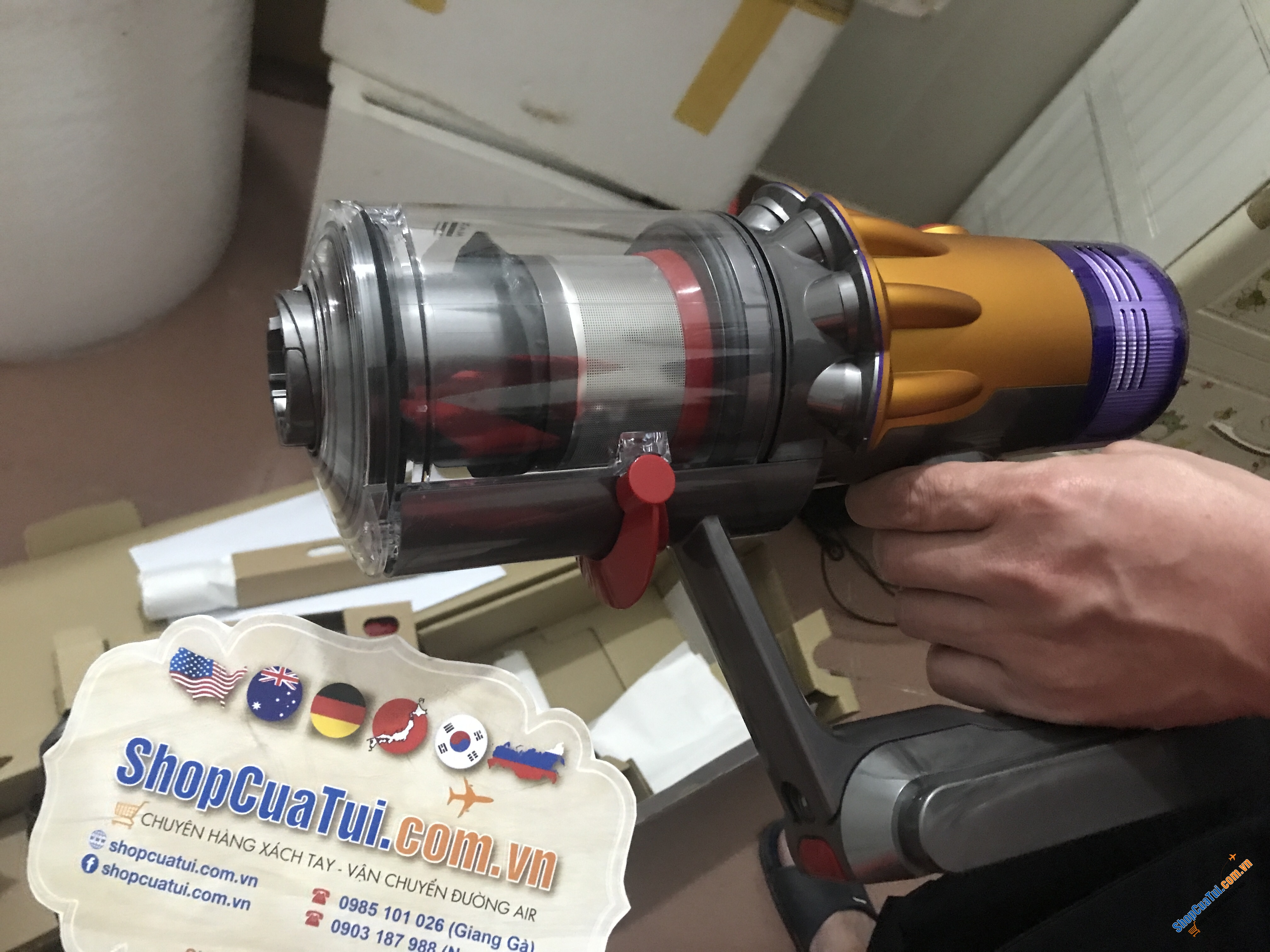 HÚT BỤI DYSON V12 detect slim