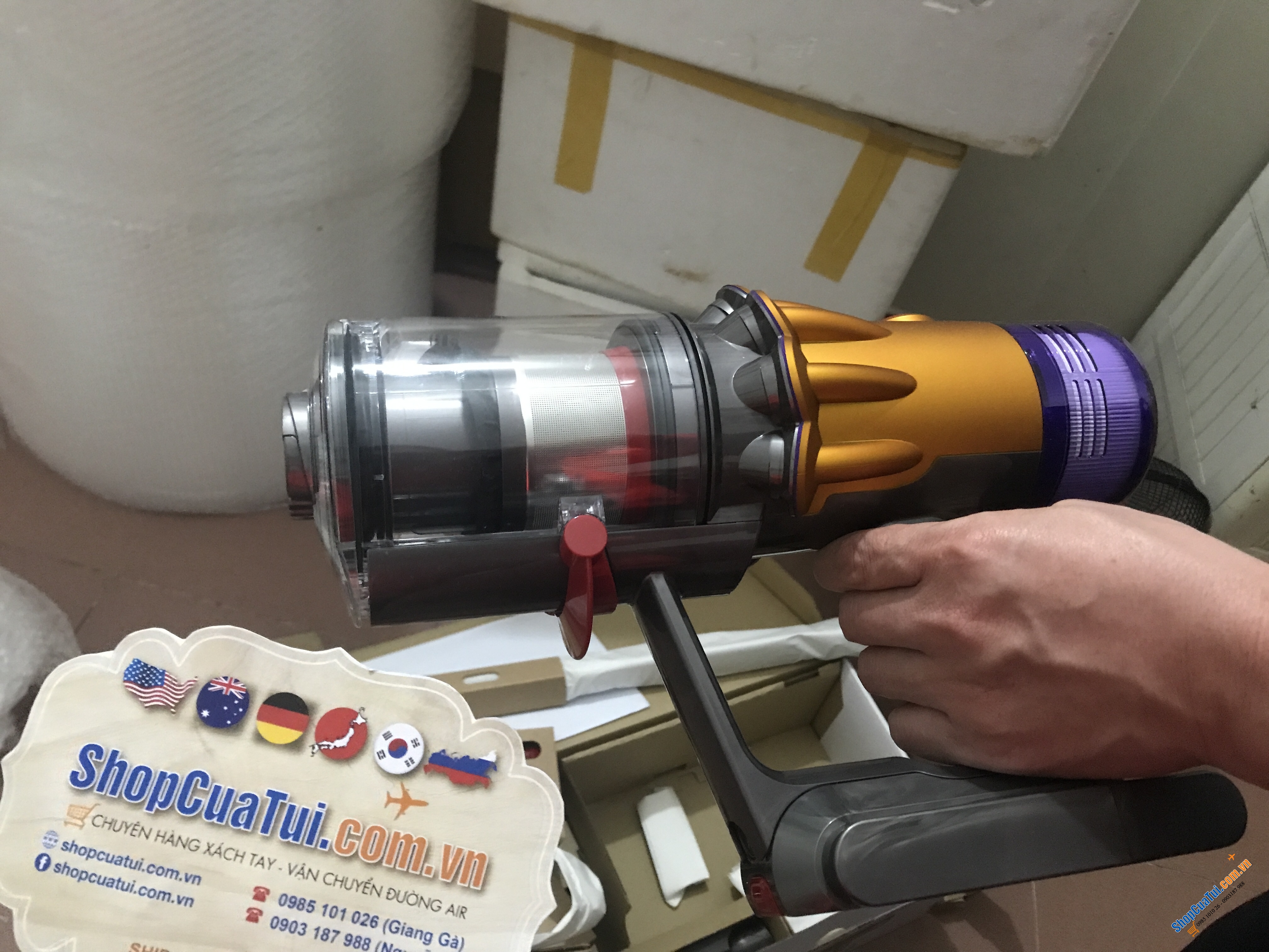 HÚT BỤI DYSON V12 detect slim