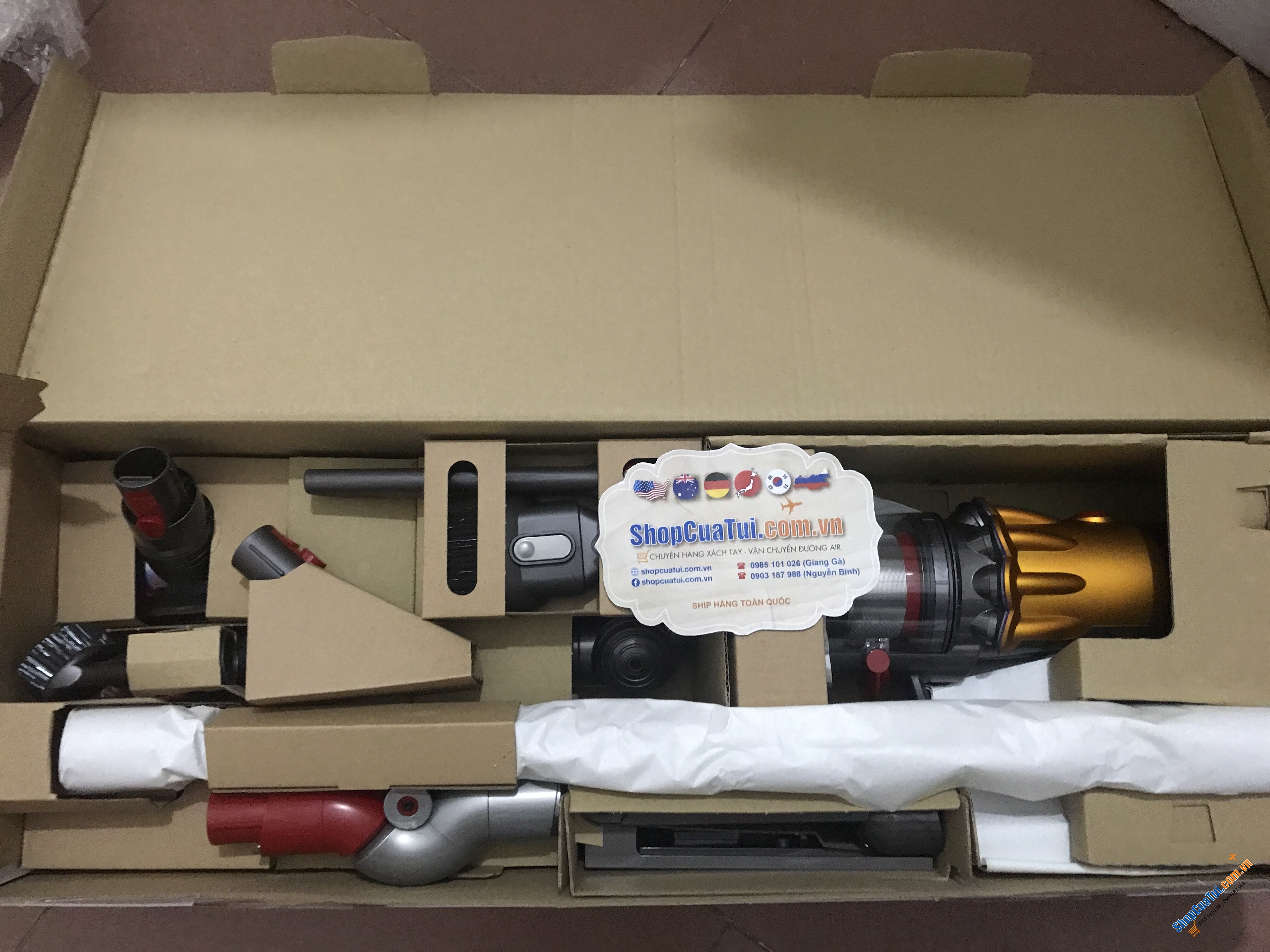 HÚT BỤI DYSON V12 detect slim