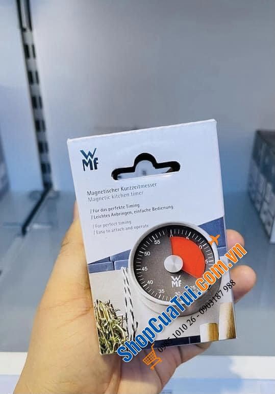 Đồng hồ hẹn giờ nấu ăn WMF gắn NAM CHÂM siêu xinh.