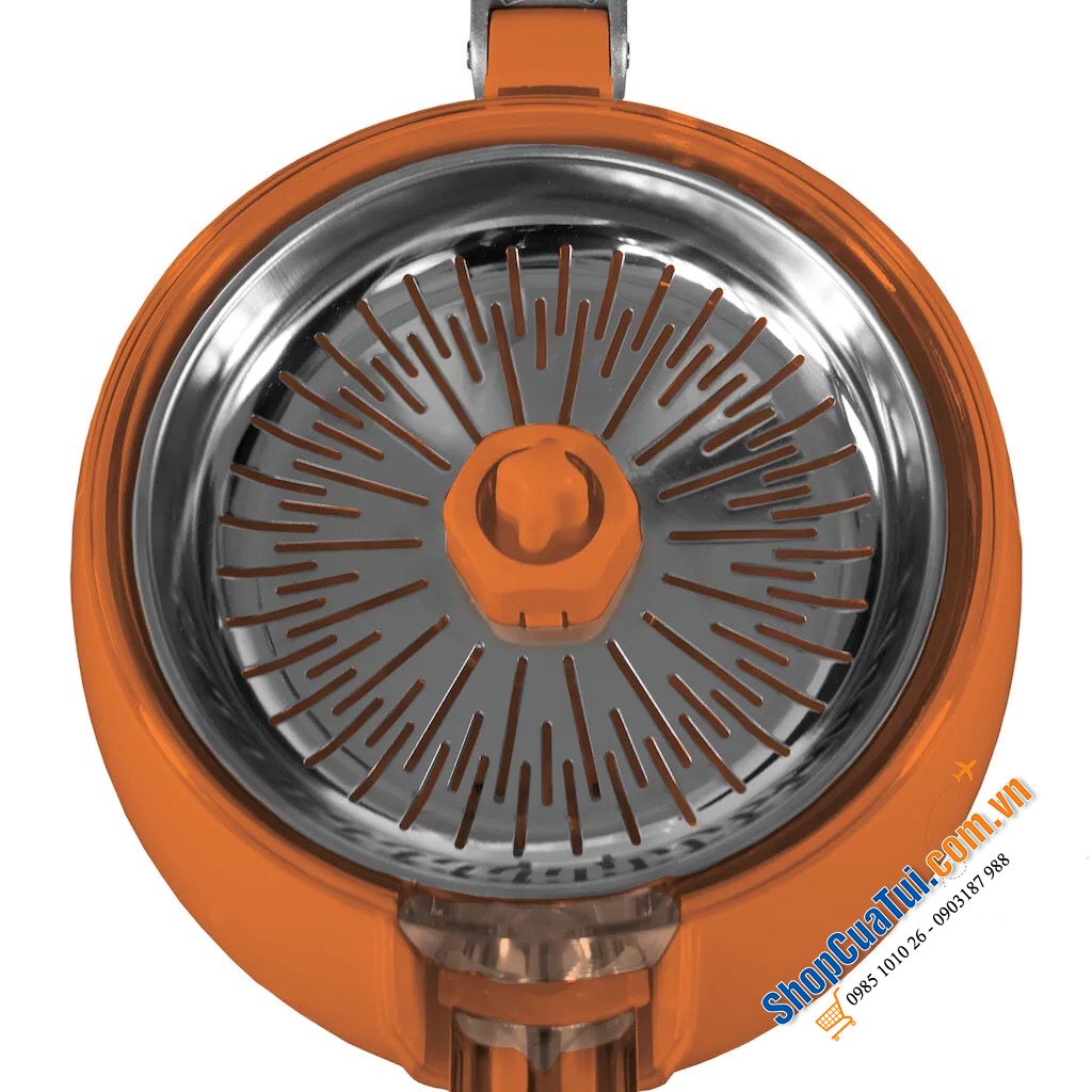 Vắt cam cần đẩy Unold siêu khoẻ nằm trong thiết kế hình trứng siêu gọn đẹp, động cơ 300W mạnh mẽ
