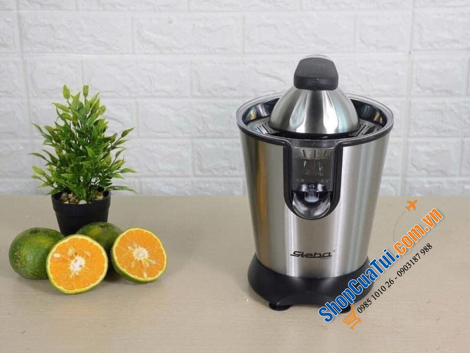MÁY VẮT CAM STEBA ZP2 - Vắt cam không tốn sức, không bẩn tay giữ miếng cam. Công suất 160W