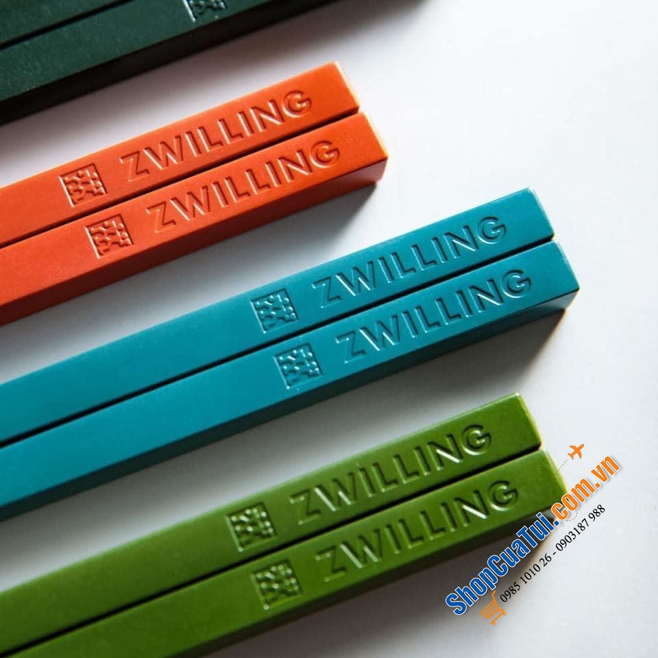 Sét 6 đôi đũa Zwilling cầu vồng vừa đẹp mắt an toàn lại vô cùng tiện dụng