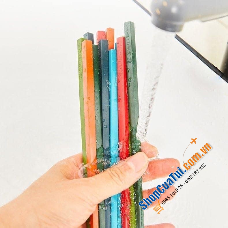 Sét 6 đôi đũa Zwilling cầu vồng vừa đẹp mắt an toàn lại vô cùng tiện dụng