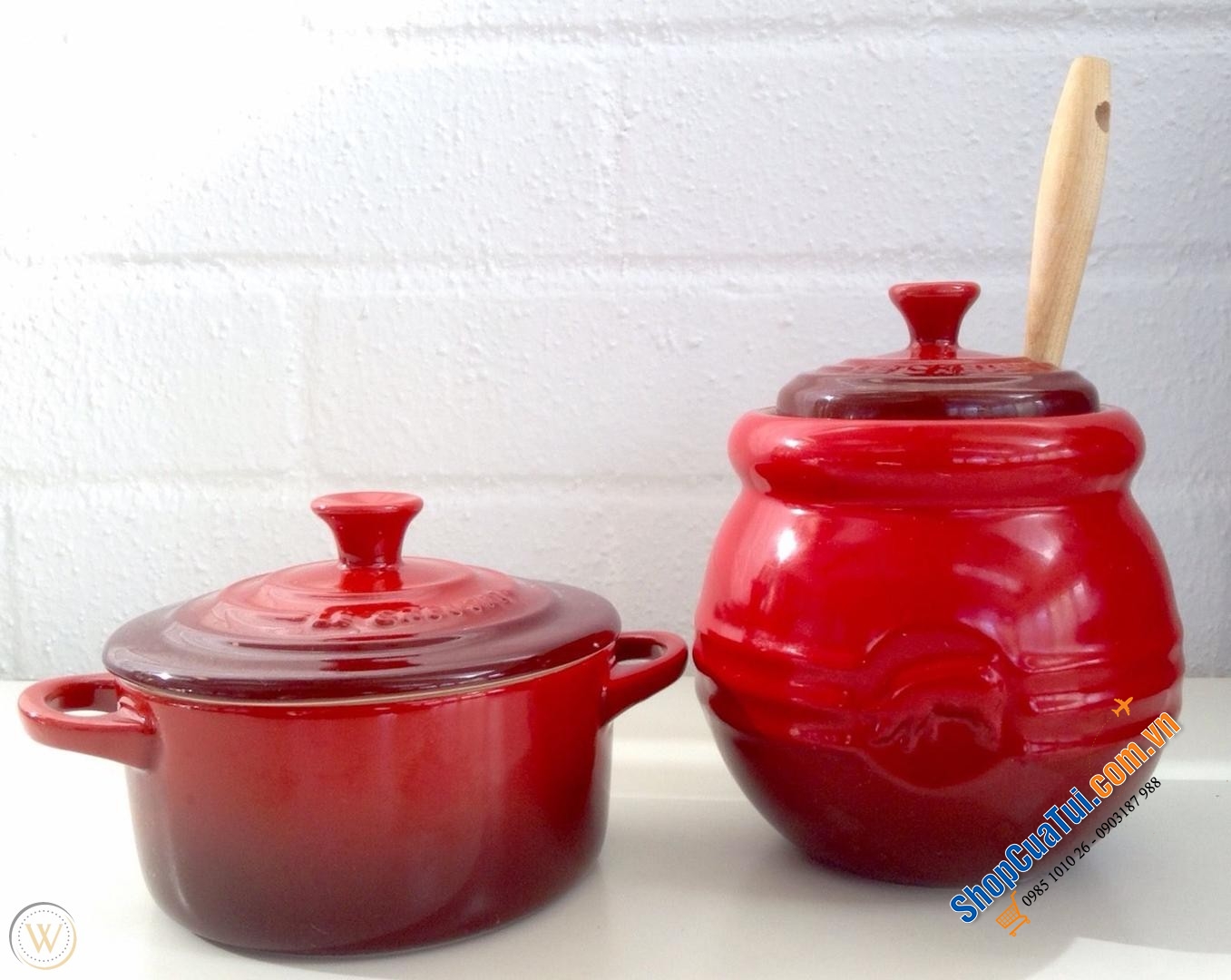 Hũ đựng BBQ Le Creuset