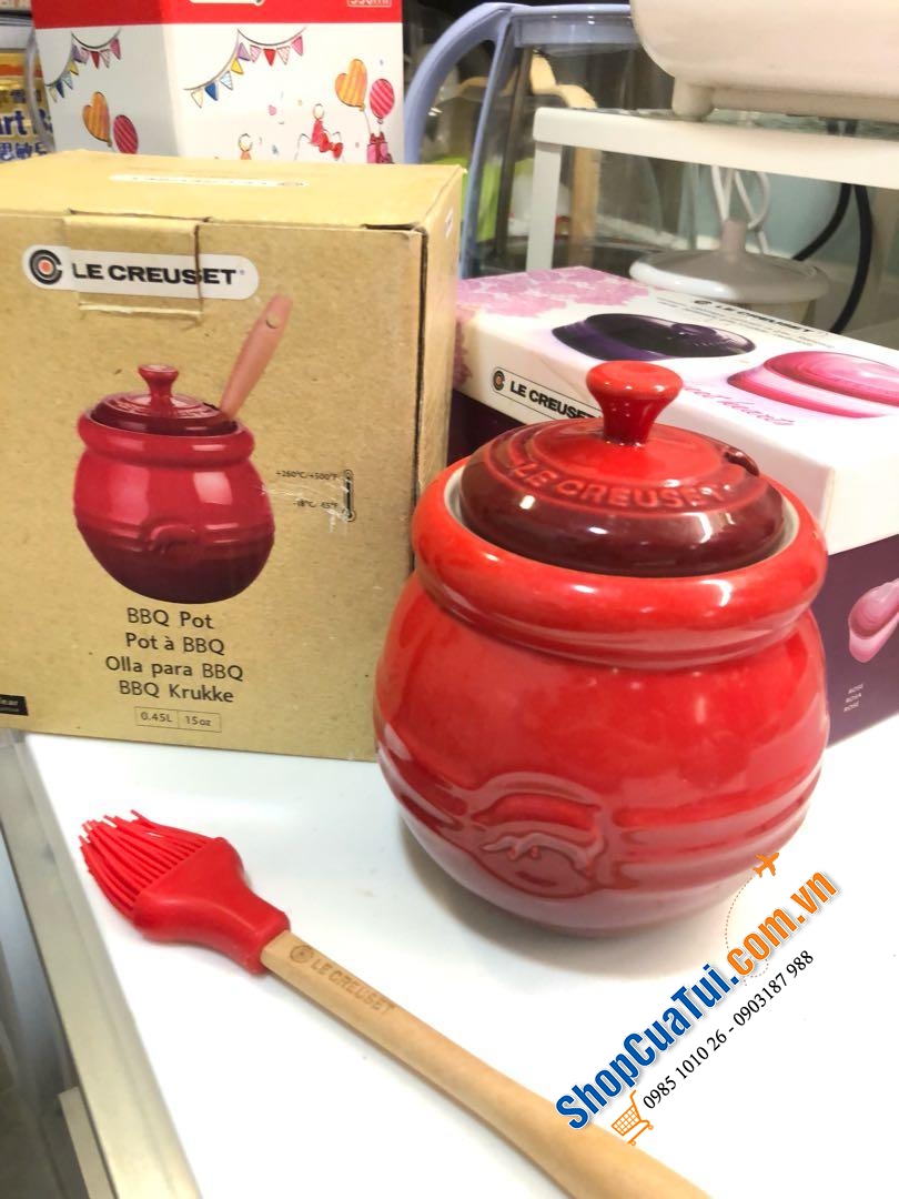 Hũ đựng BBQ Le Creuset