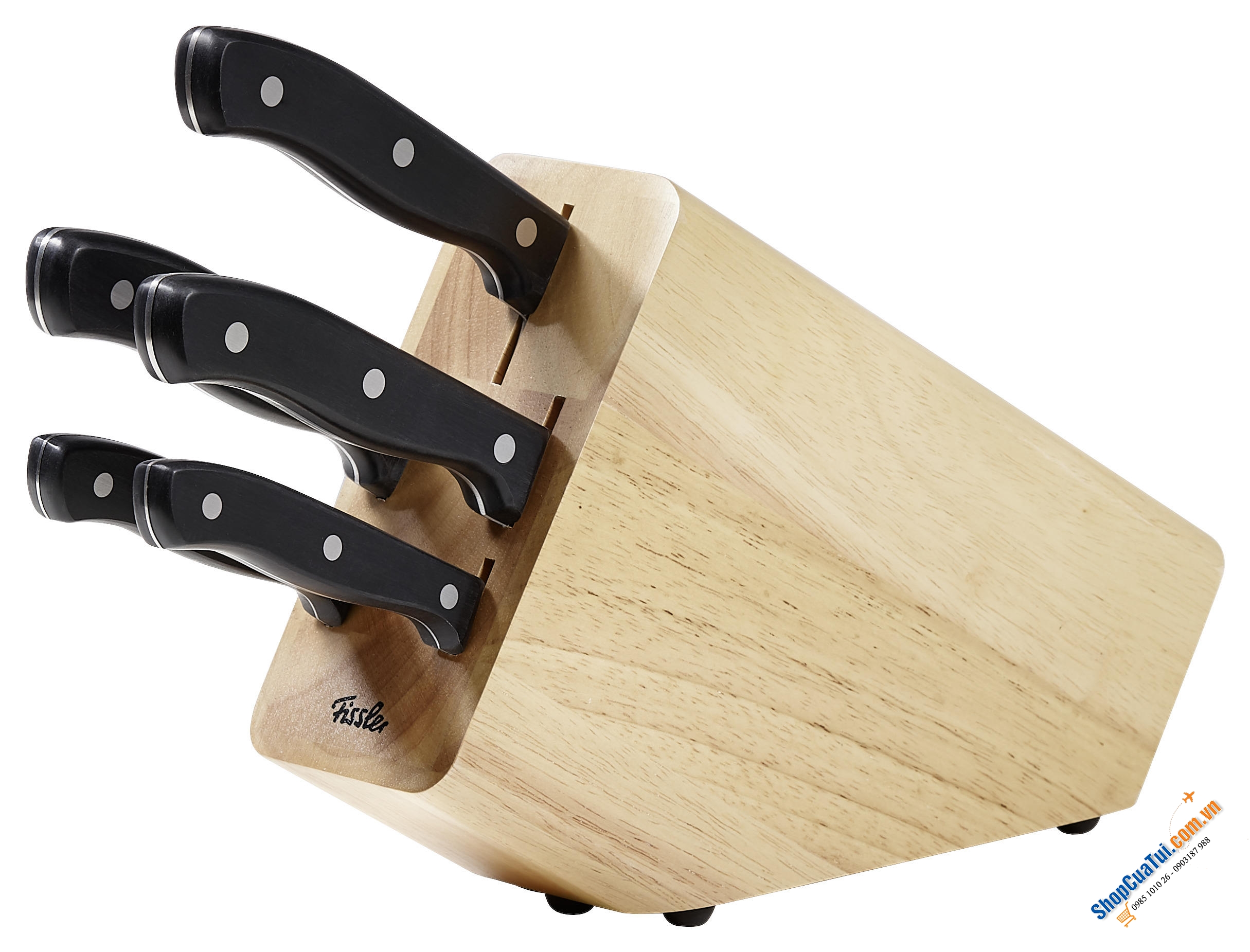 BỘ DAO KÈM ĐỐC 6 MÓN FISSLER OREGON
