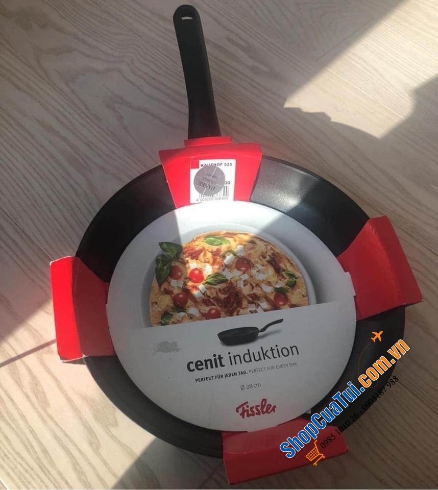 Bộ nồi Fissler Hamburg 5 món (4 nồi 1 chảo), Siêu xịn, chính hiệu - Made in Germany dập đáy