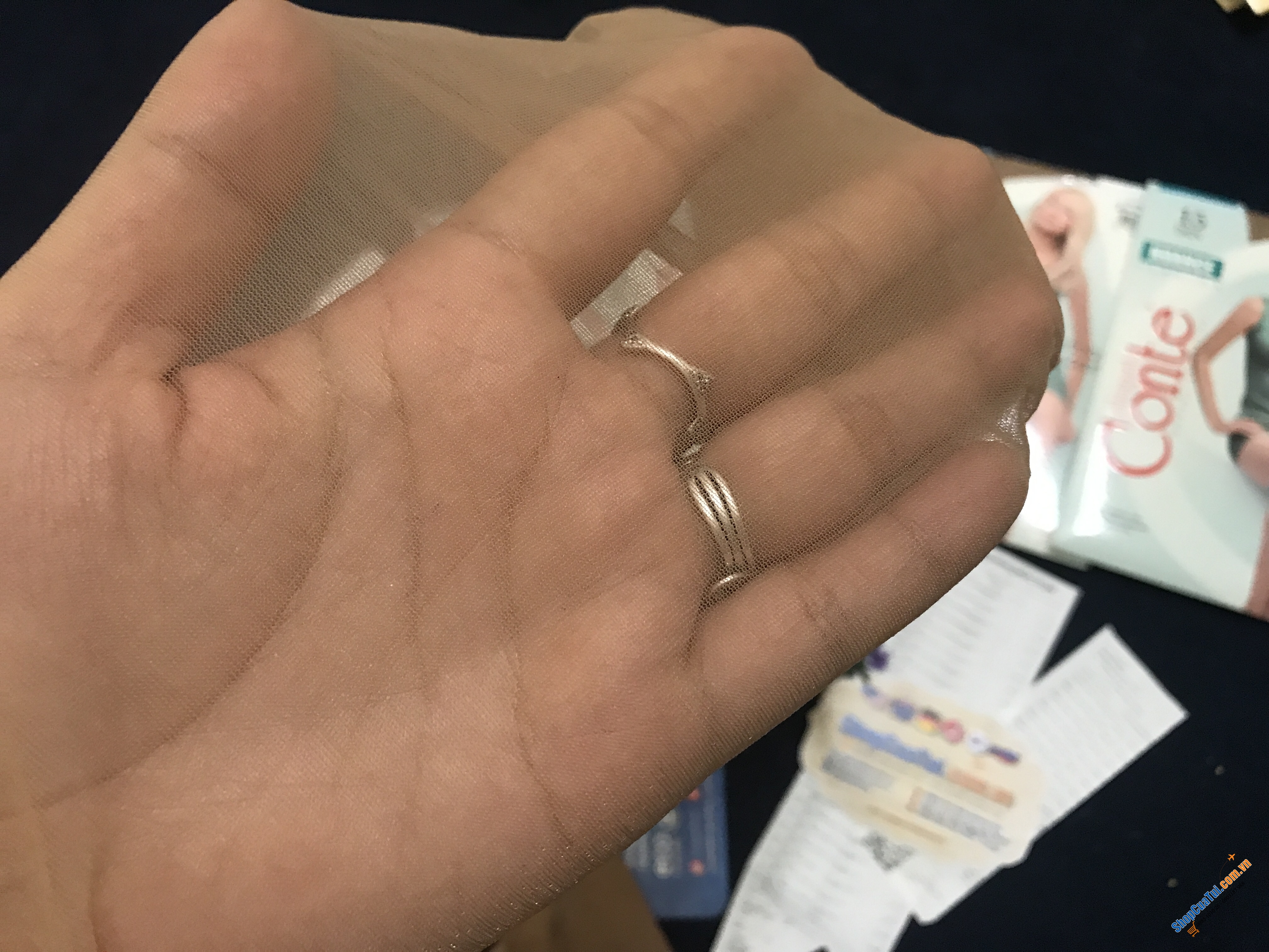 QUẦN TẤT NGA 15D  - QUẦN TẤT CONTE NGA - SỨC MẠNH CỦA SỰ MONG MANH Loại 15DEN MÀU DA