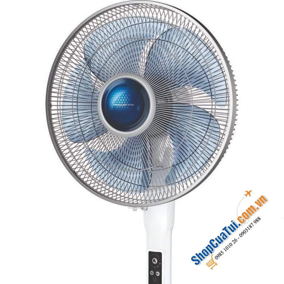 QUẠT CÂY ROWENTA VU5870 - Quạt Đứng Rowenta VU5870 Turbo Silence Stand Extreme+ . Lý tưởng để sử dụng yên tĩnh khi ngủ, xem TV, làm việc hoặc học tập