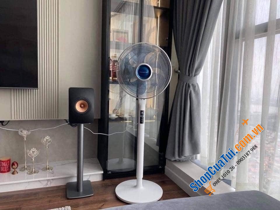 QUẠT CÂY ROWENTA VU5870 - Quạt Đứng Rowenta VU5870 Turbo Silence Stand Extreme+ . Lý tưởng để sử dụng yên tĩnh khi ngủ, xem TV, làm việc hoặc học tập