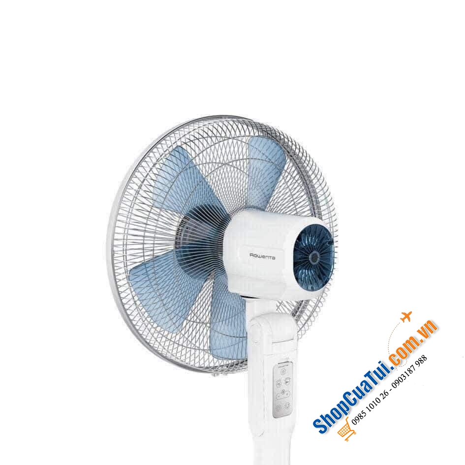 QUẠT CÂY ROWENTA VU5870 - Quạt Đứng Rowenta VU5870 Turbo Silence Stand Extreme+ . Lý tưởng để sử dụng yên tĩnh khi ngủ, xem TV, làm việc hoặc học tập