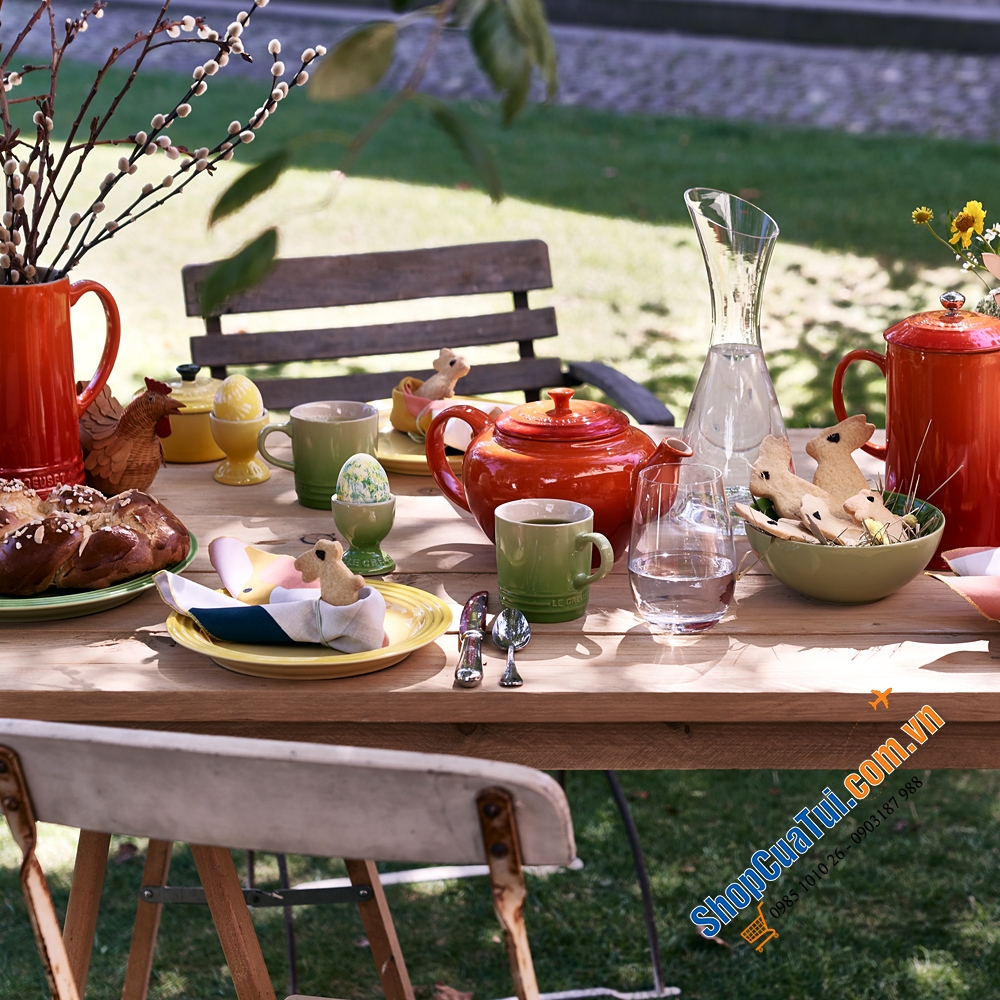 SET 6 CỐC ĐỰNG TRỨNG, ĐỒ TRÁNG MIỆNG LE CREUSET CẦU VỒNG