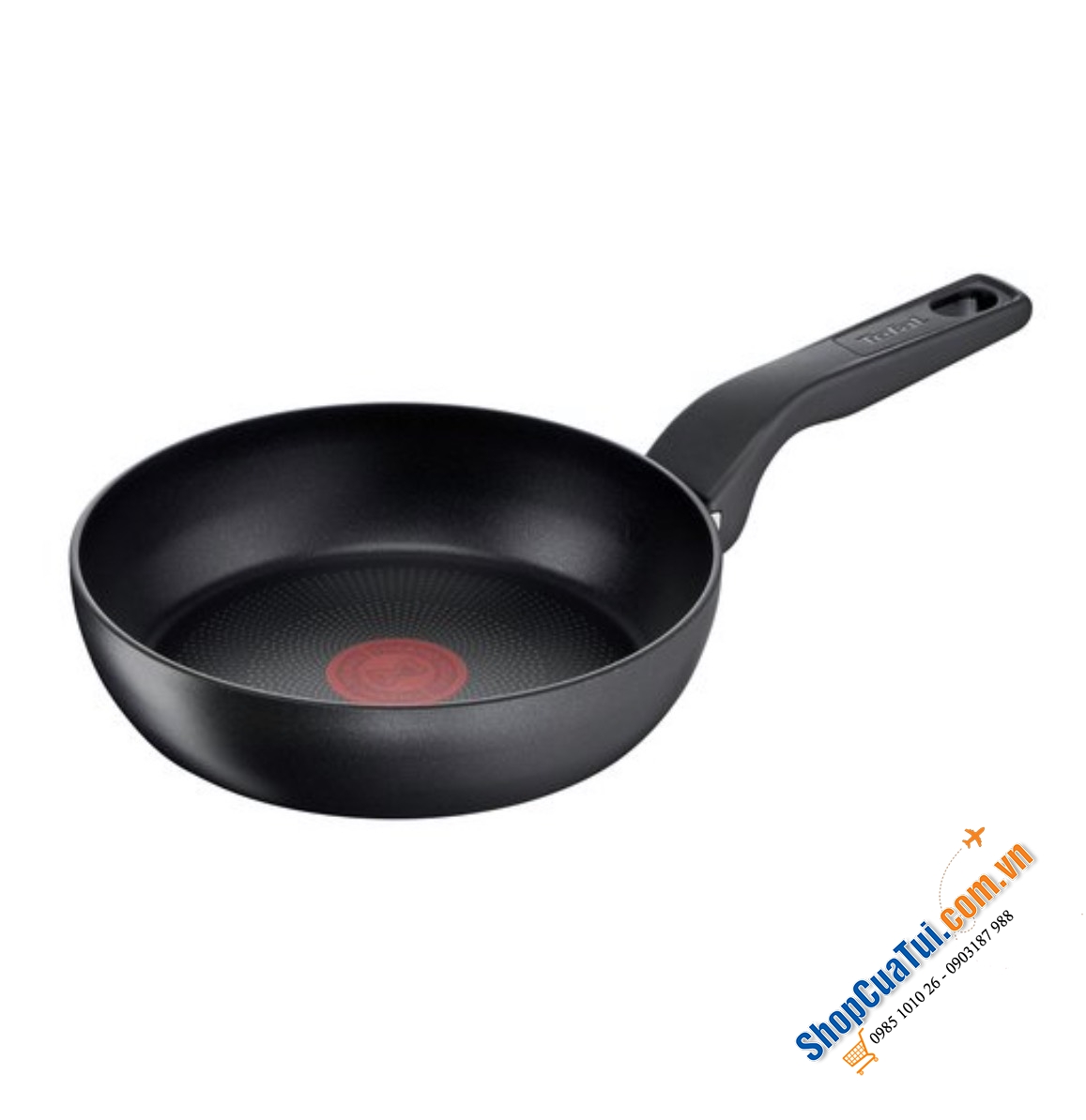 Đỉnh nhất trong các dòng chảo Tefal - Chảo sâu lòng Tefal HARD TITANIUM PRO Wokpfanne 20 cm G2890253 - Chảo đa năng – Made in France