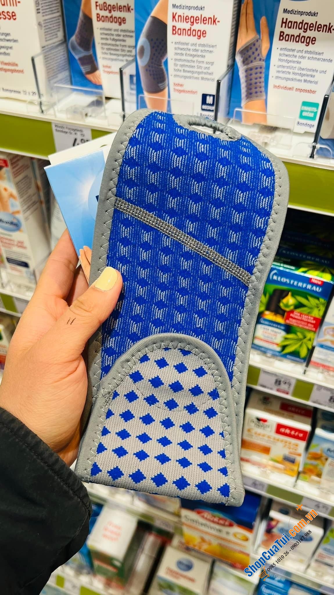 ĐAI KHỚP CỔ TAY SENSIPLAST GERMANY