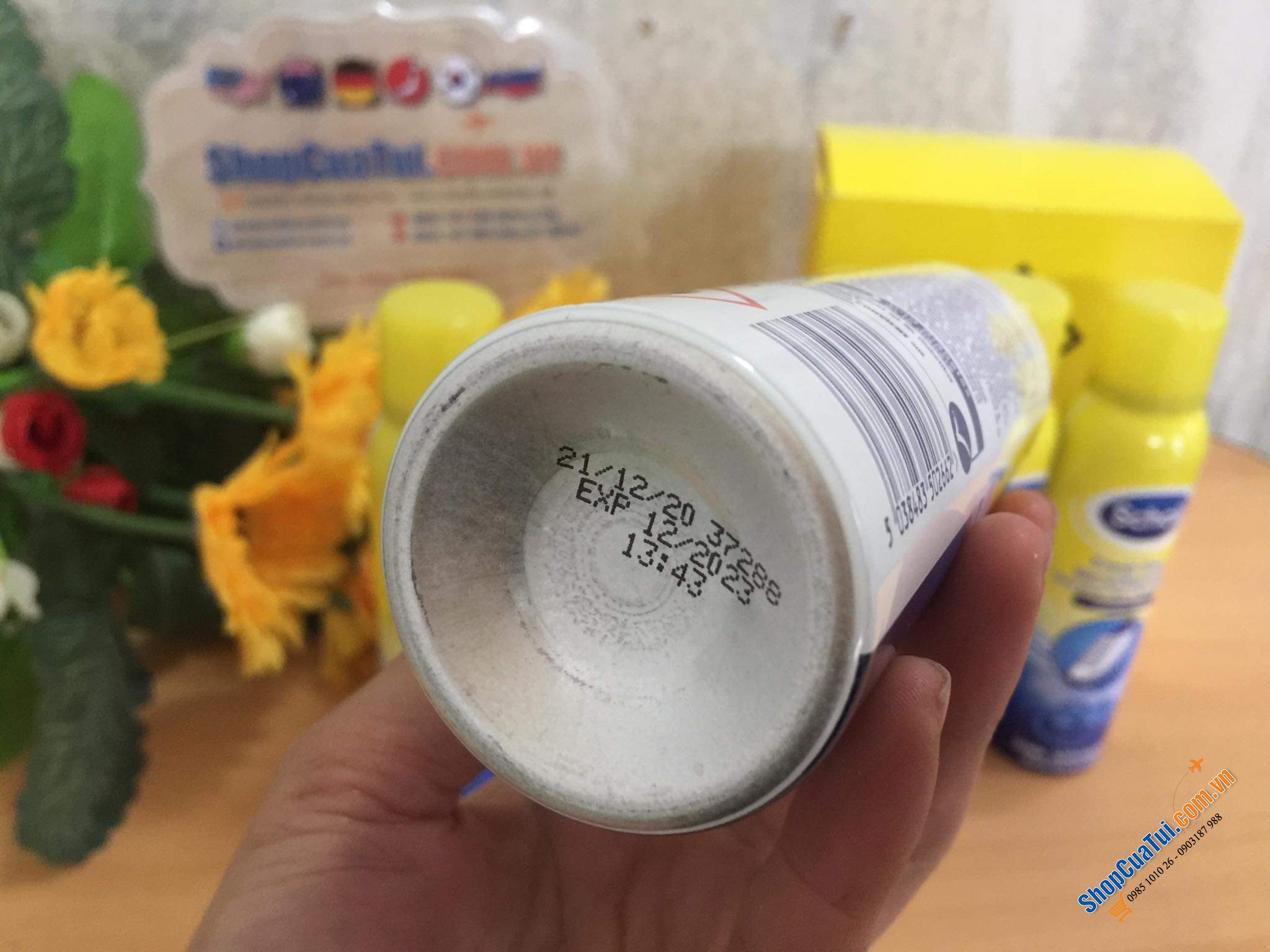 Xịt Khử Mùi Hôi cho Giày và Chân Scholl Fresh Step lọ 150ml - diệt khuẩn cho giày, giữ chân khô, ngăn ngừa việc ra mồ hôi, giúp chống mồ hôi chân lên đến 24h