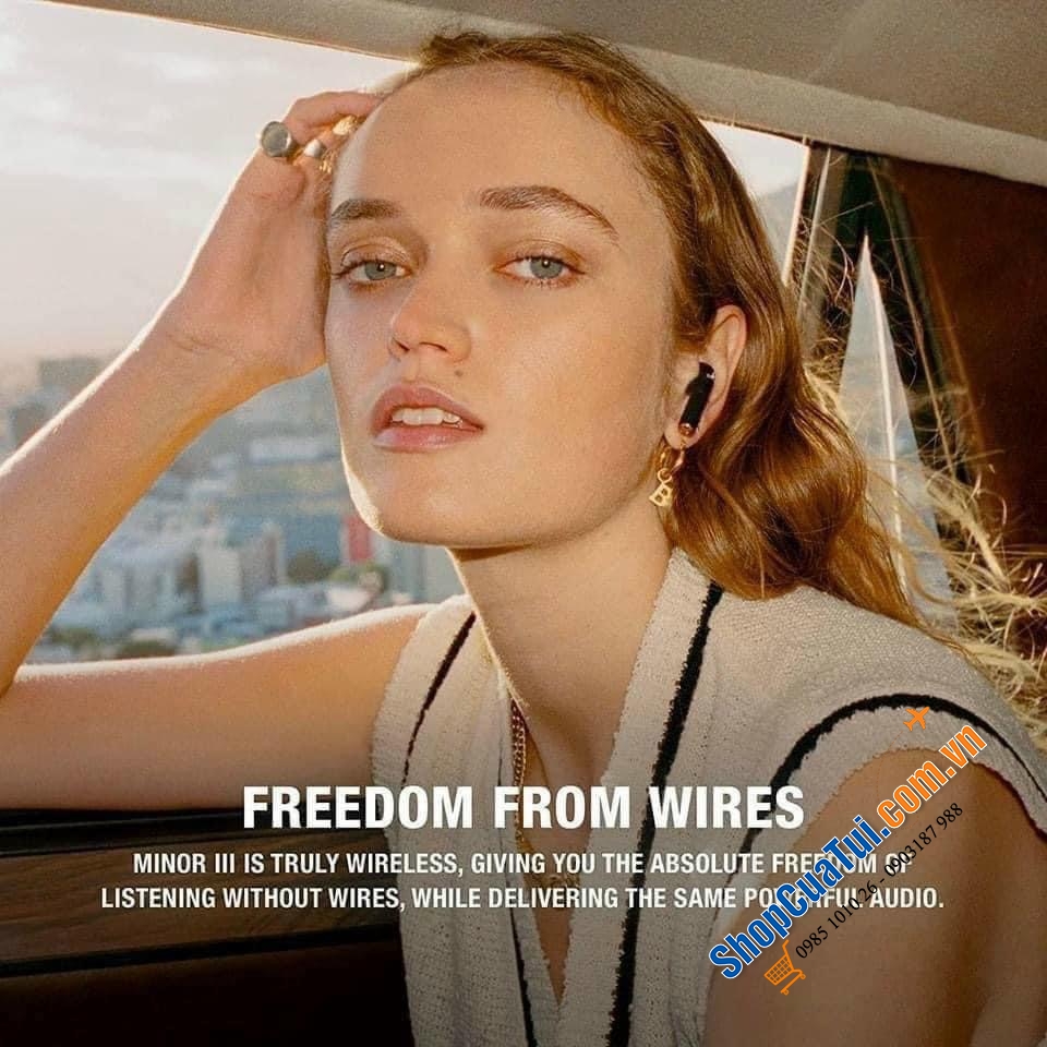 Tai nghe Marshall Minor 3. Tai nghe này ăn đứt Airpod cả về thiết kế và chất lượng nha.