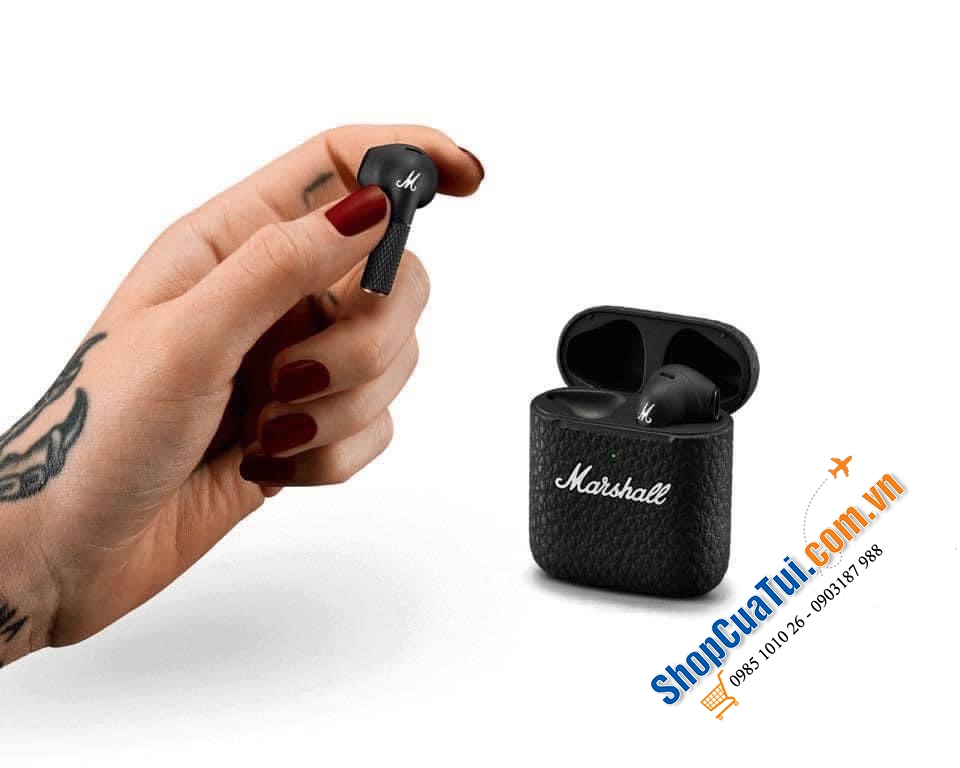 Tai nghe Marshall Minor 3. Tai nghe này ăn đứt Airpod cả về thiết kế và chất lượng nha.
