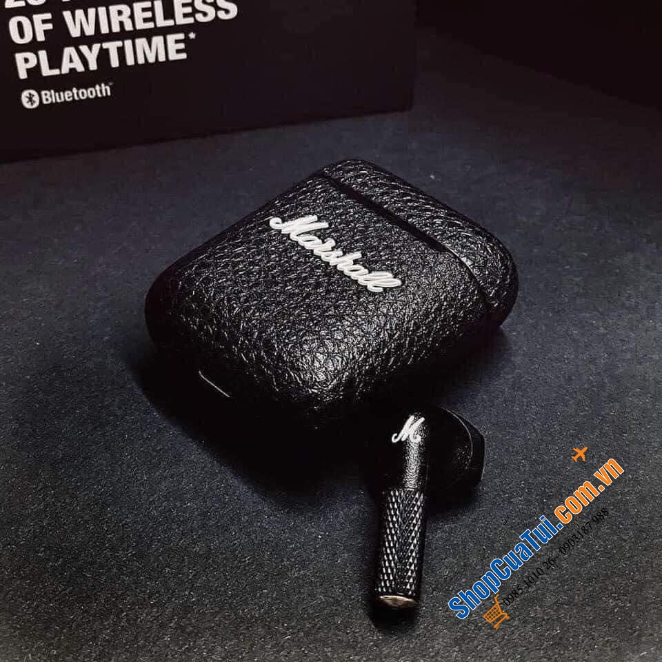 Tai nghe Marshall Minor 3. Tai nghe này ăn đứt Airpod cả về thiết kế và chất lượng nha.