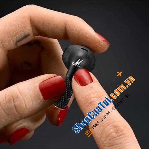 Tai nghe Marshall Minor 3. Tai nghe này ăn đứt Airpod cả về thiết kế và chất lượng nha.