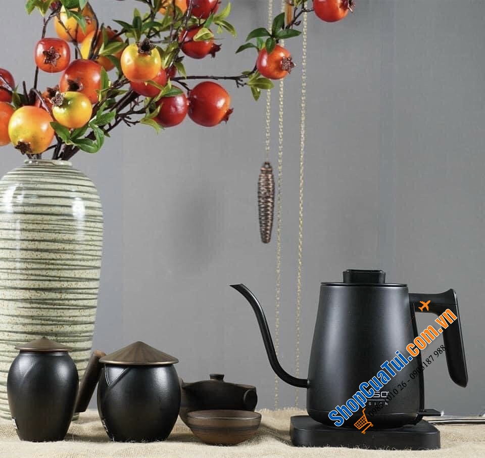 Ấm siêu tốc chuyên dụng pha cafe / pha trà CASO Coffee Classic Kettle.