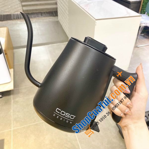 Ấm siêu tốc chuyên dụng pha cafe / pha trà CASO Coffee Classic Kettle.