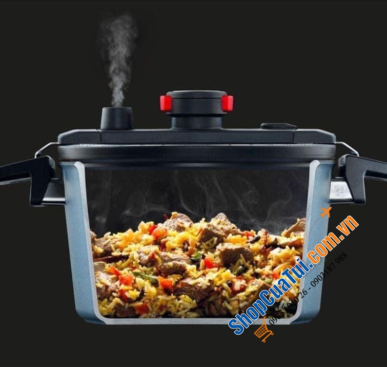 Nồi áp suất Woll Diamond Active Lite Pots 24 cm.