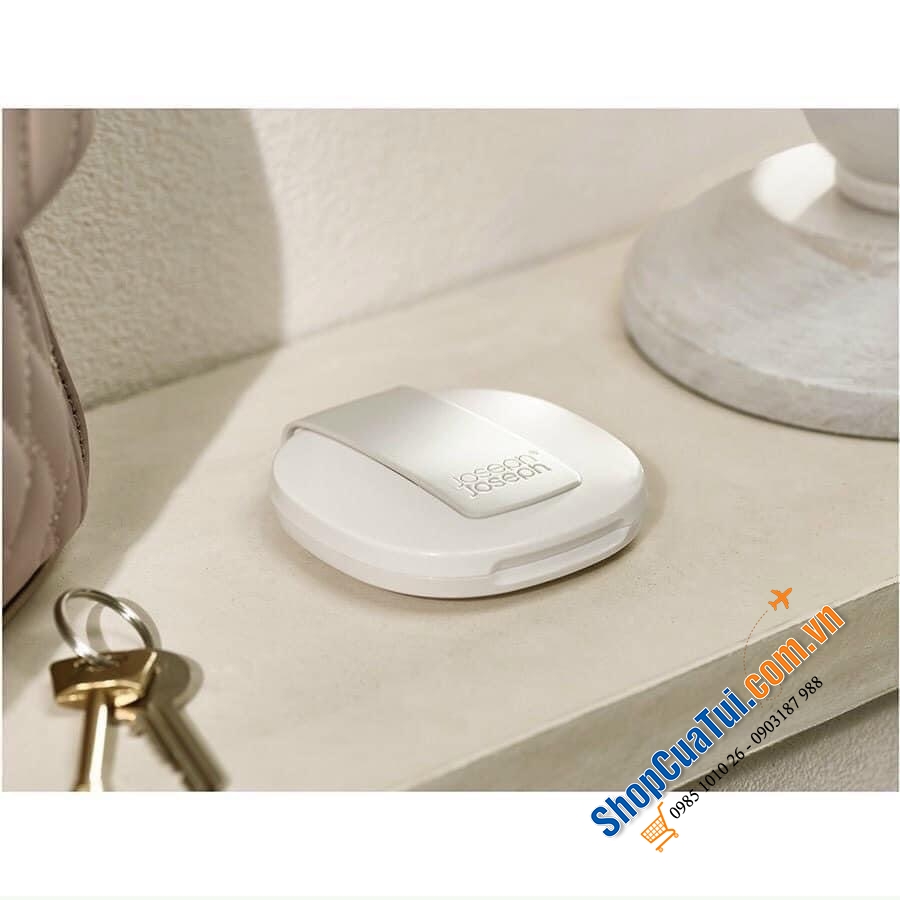 Gương Trang Điểm Joseph Joseph 75006 Viva 2in1 - gương bỏ túi cho phép bạn kiểm tra tình trạng trang điểm của mình mọi nơi mọi lúc, có mặt phóng đại 3 lần
