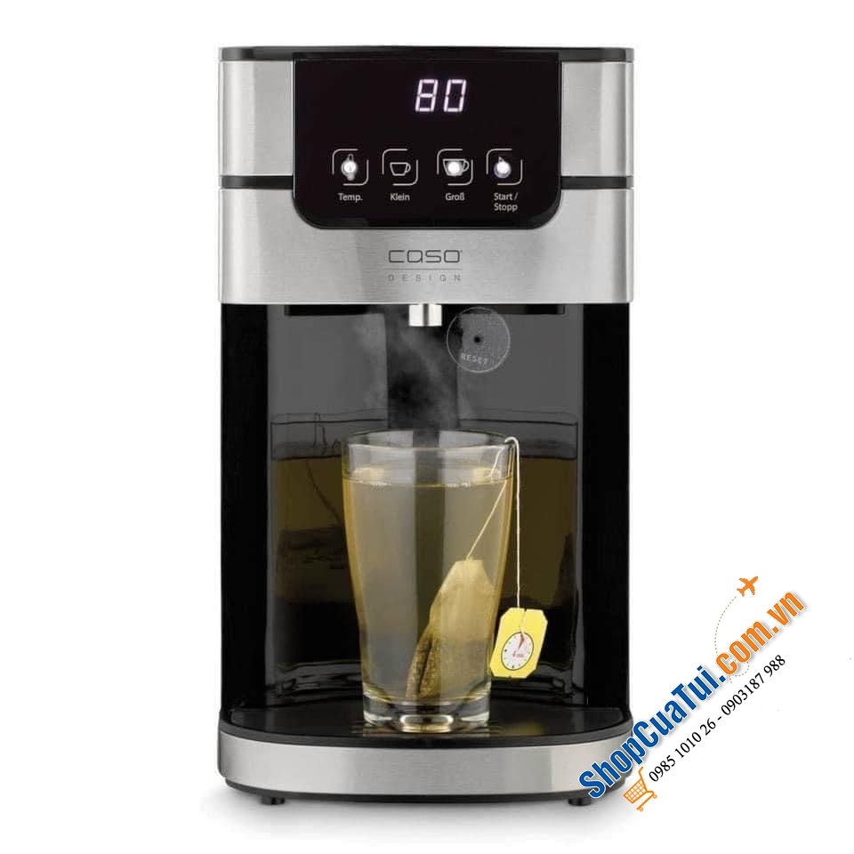 Bình Thuỷ Caso PerfectCup 1000 Pro NEW 4 Lít với 8 mức nước và 4 mức nhiệt độ