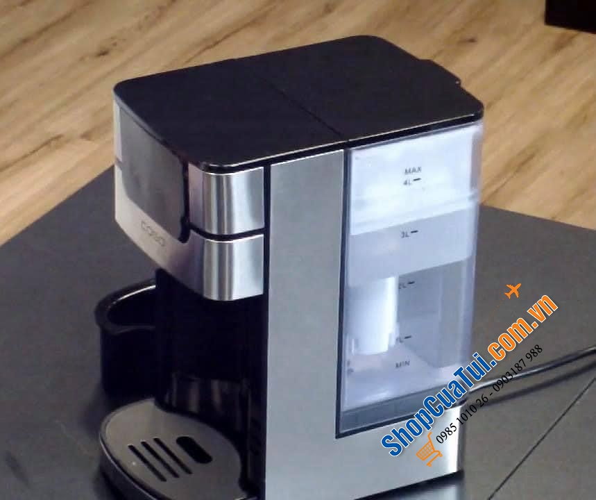 Bình Thuỷ Caso PerfectCup 1000 Pro NEW 4 Lít với 8 mức nước và 4 mức nhiệt độ