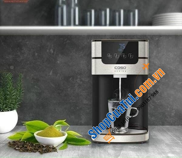 Bình Thuỷ Caso PerfectCup 1000 Pro NEW 4 Lít với 8 mức nước và 4 mức nhiệt độ