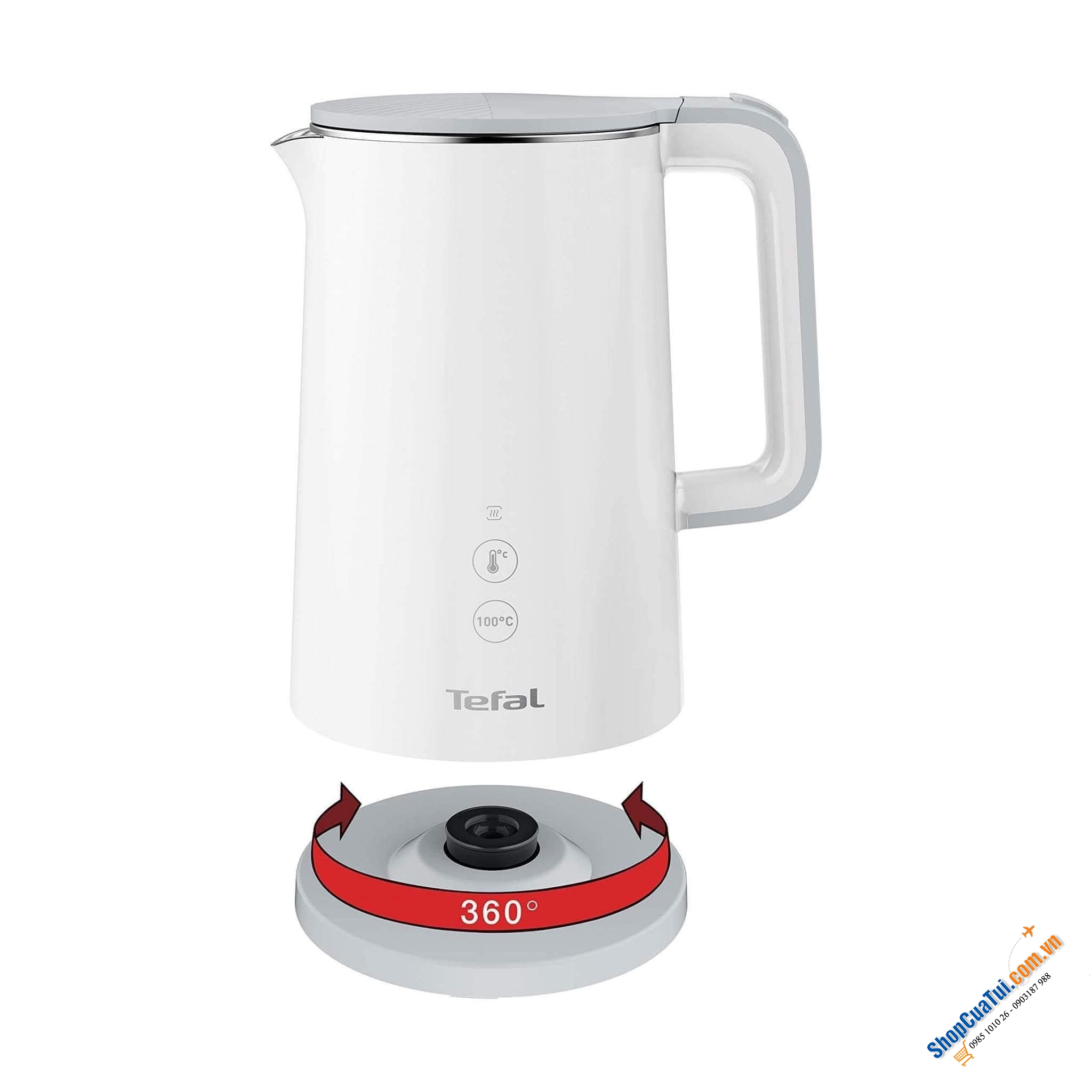 Ấm siêu tốc TEFAL Sense 1.5L KO6931.